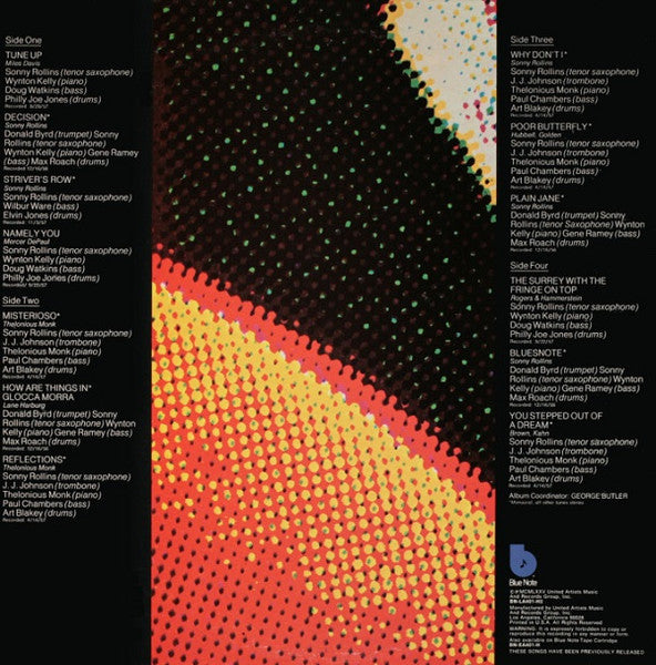 Sonny Rollins ~ Sonny Rollins (Vinyl) - Djungel & Jazz