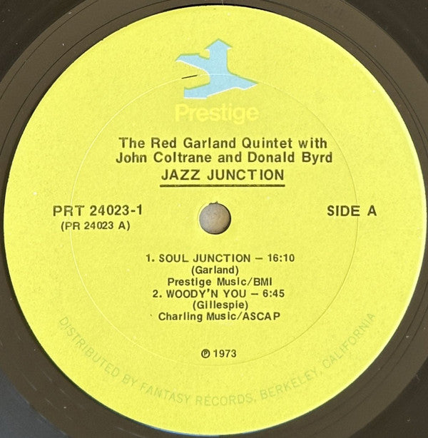 The Red Garland Quintet Featuring John Coltrane And Donald Byrd ~ Jazz Junction (Vinyl) - Djungel & Jazz