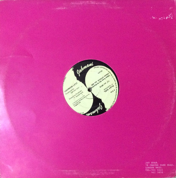 Ijahman Levi : Play Girl / Africa (12", Maxi)