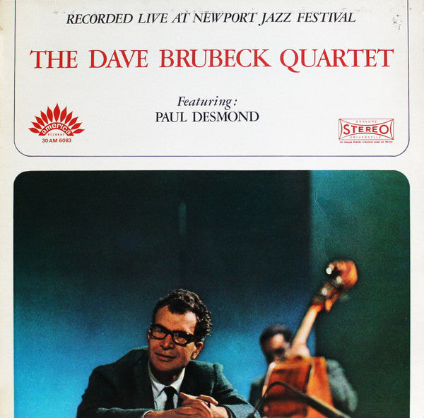 The Dave Brubeck Quartet Featuring: Paul Desmond ~ Recorded Live At Newport Jazz Festival (Vinyl) - Djungel & Jazz