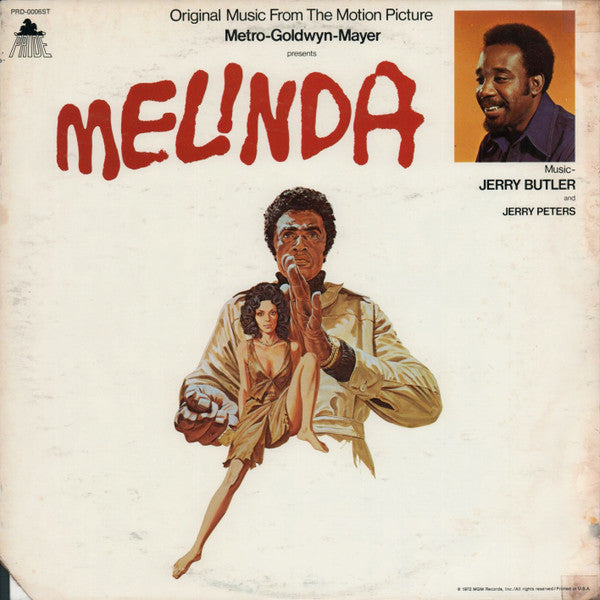 Jerry Butler And Jerry Peters ~ Melinda (Original Music From The Motion Picture) (Vinyl) - Djungel & Jazz