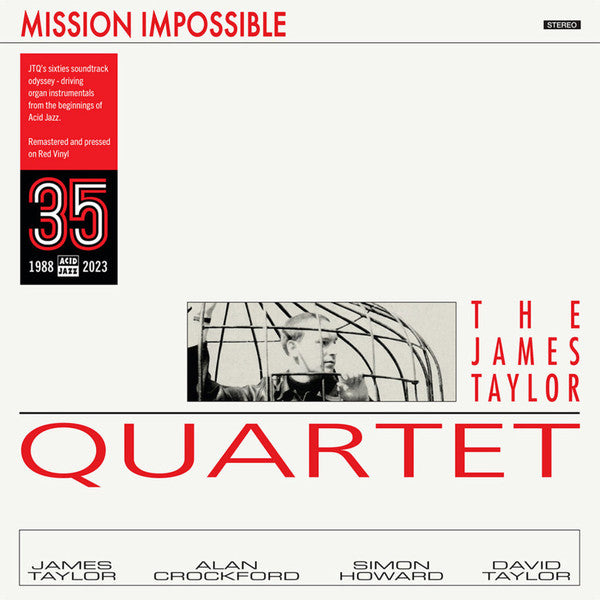 The James Taylor Quartet : Mission Impossible (12", MiniAlbum, Red)