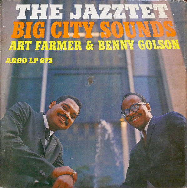 The Jazztet / Art Farmer & Benny Golson : Big City Sounds (LP, Album, Mono, Dee)