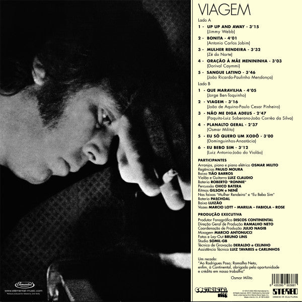 Osmar Milito ~ Viagem (Vinyl) - Djungel & Jazz