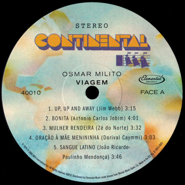 Osmar Milito ~ Viagem (Vinyl) - Djungel & Jazz