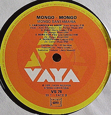 Mongo Santamaria : Mongo - Mongo (LP, Comp)