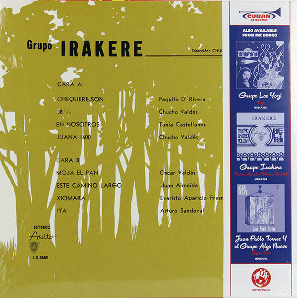 Grupo Irakere ~ Grupo Irakere (Vinyl) - Djungel & Jazz