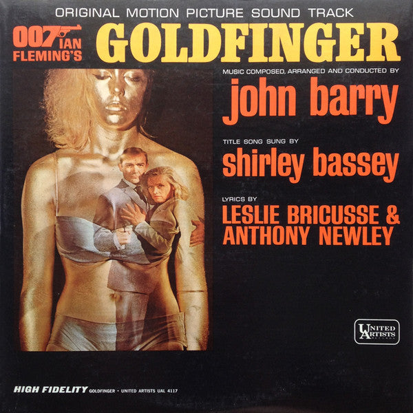 John Barry ~ Goldfinger (Original Motion Picture Soundtrack) (Vinyl) - Djungel & Jazz