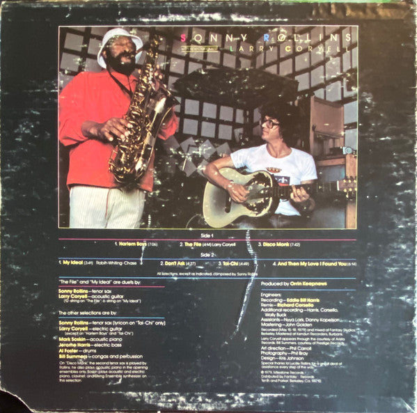 Sonny Rollins : Don't Ask (LP, Album, San)