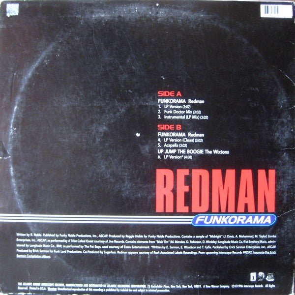 Redman ~ Funkorama (Vinyl) - Djungel & Jazz