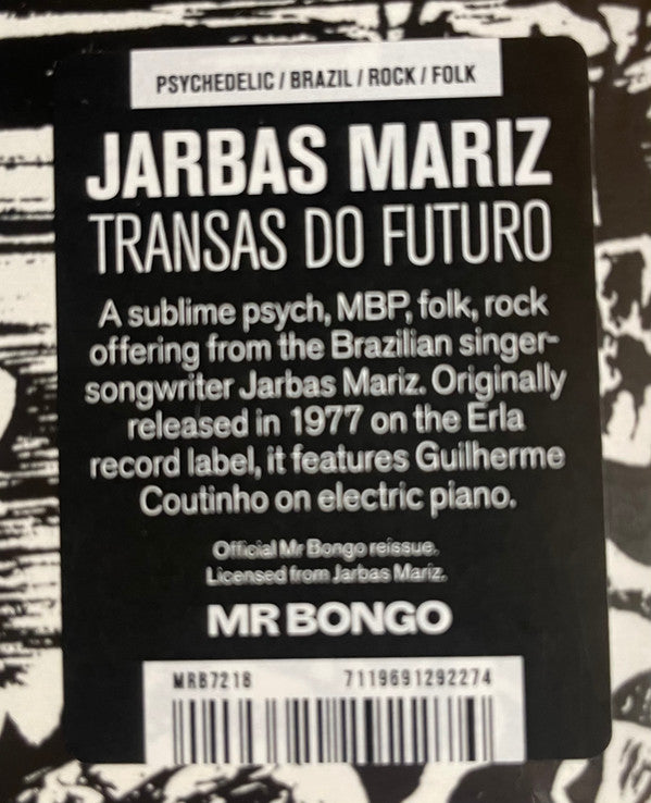 Jarbas Mariz ~ Transas Do Futuro (Vinyl) - Djungel & Jazz