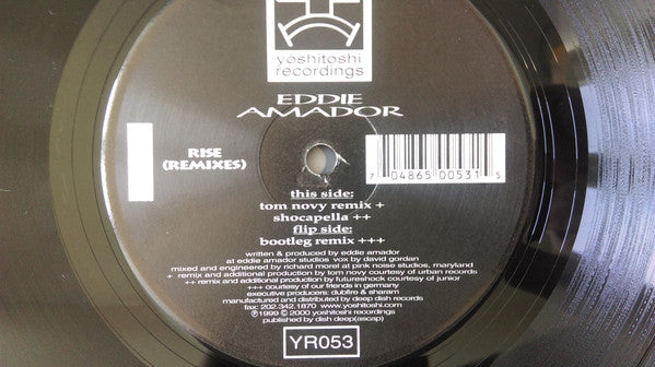 Eddie Amador ~ Rise (Remixes) (Vinyl) - Djungel & Jazz