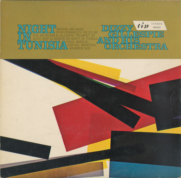 Dizzy Gillespie And His Orchestra ~ Night In Tunisia (Vinyl) - Djungel & Jazz
