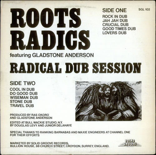The Roots Radics Featuring Gladstone Anderson : Radical Dub Session (LP, Album)