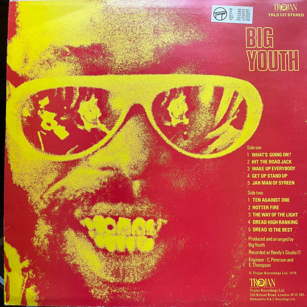 Big Youth : Hit The Road Jack (LP)