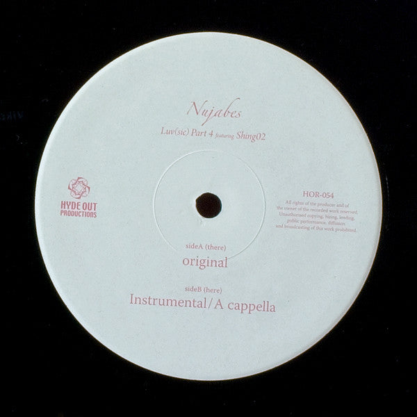 Nujabes Featuring Shing02 : Luv(sic) Part 4 (12", Ltd)
