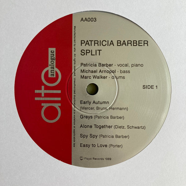 Patricia Barber ~ Split (Vinyl) - Djungel & Jazz