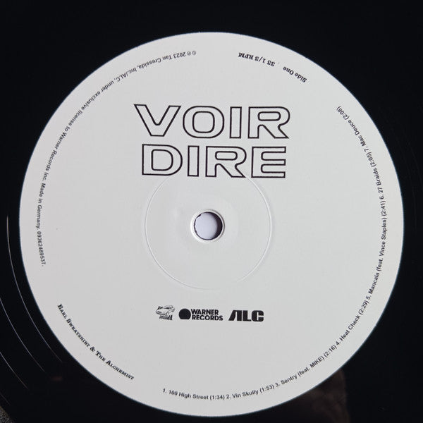 Earl Sweatshirt & The Alchemist ~ Voir Dire (Vinyl) - Djungel & Jazz