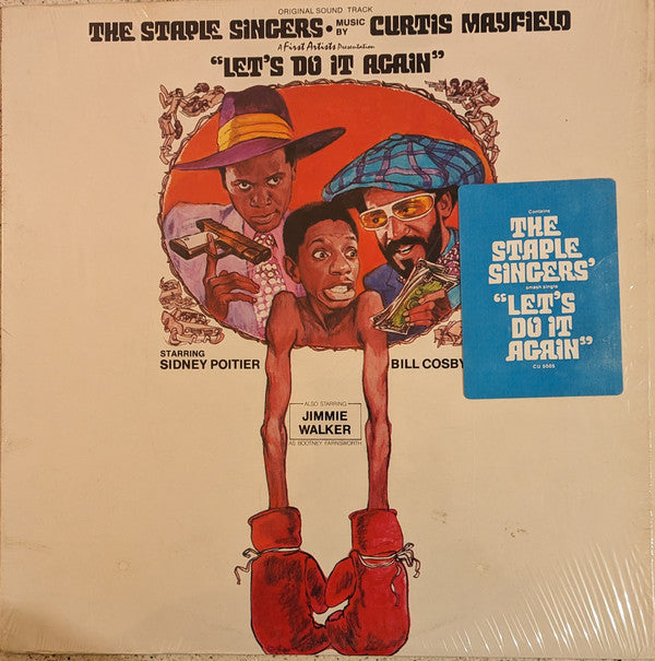 The Staple Singers ~ Let's Do It Again (Original Soundtrack) (Vinyl) - Djungel & Jazz