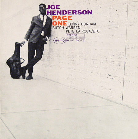 Joe Henderson ~ Page One (Vinyl) - Djungel & Jazz