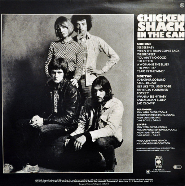 Chicken Shack : In The Can (LP, Comp, Ora)