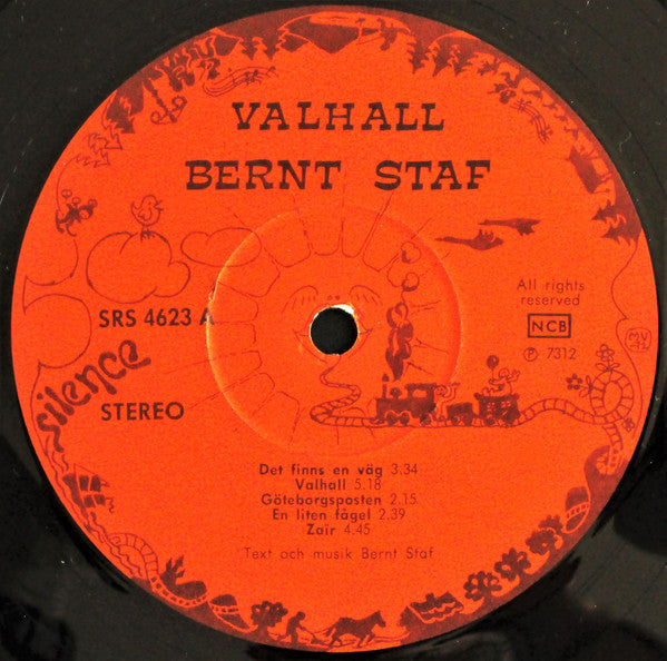 Bernt Staf ~ Valhall (Vinyl) - Djungel & Jazz