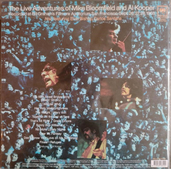 Mike Bloomfield And Al Kooper ~ The Live Adventures Of Mike Bloomfield And Al Kooper (Vinyl) - Djungel & Jazz