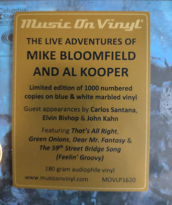 Mike Bloomfield And Al Kooper ~ The Live Adventures Of Mike Bloomfield And Al Kooper (Vinyl) - Djungel & Jazz