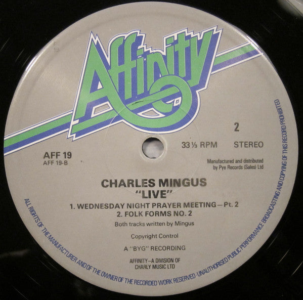 Charlie Mingus ~ Live (Vinyl) - Djungel & Jazz