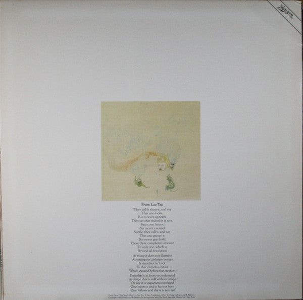 David Liebman / Richard Beirach : Forgotten Fantasies (LP, Album, Gat)