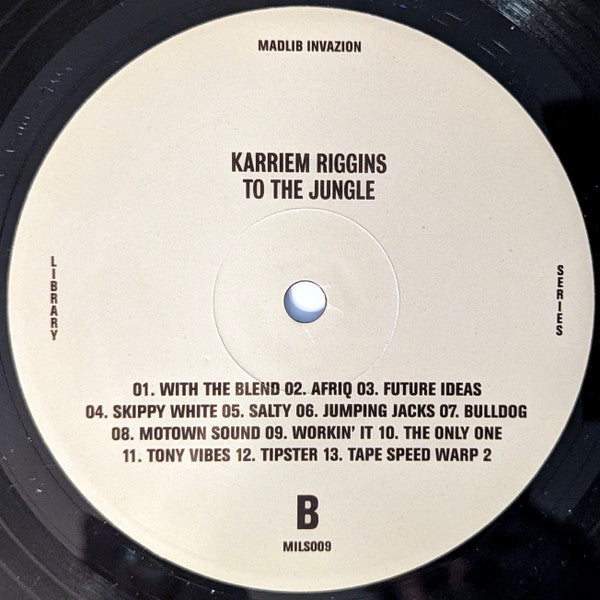 Karriem Riggins ~ To The Jungle (Vinyl) - Djungel & Jazz