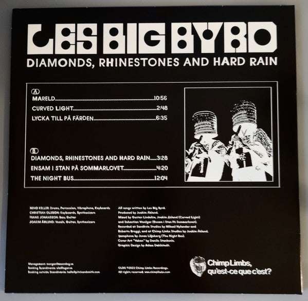 Les Big Byrd : Diamonds, Rhinestones And Hard Rain (LP, Album, Ltd + 12", Ltd)