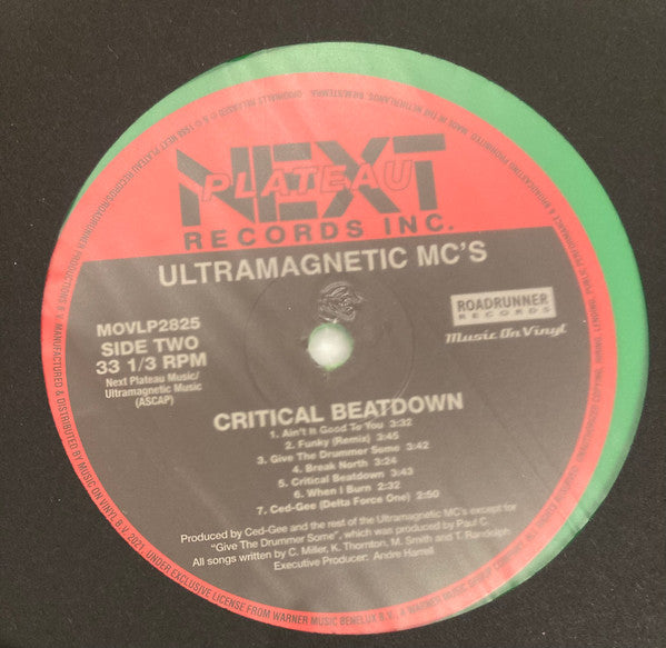 Ultramagnetic MC's ~ Critical Beatdown (Expanded) (Vinyl) - Djungel & Jazz