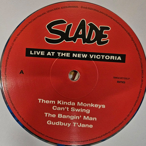 Slade : Live At The New Victoria (2xLP, Album, RE, Tra)