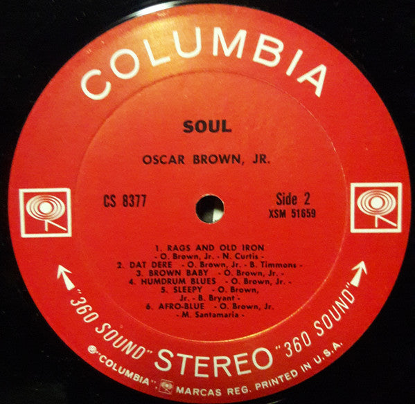 Oscar Brown Jr. ~ Sin & Soul (Vinyl) - Djungel & Jazz