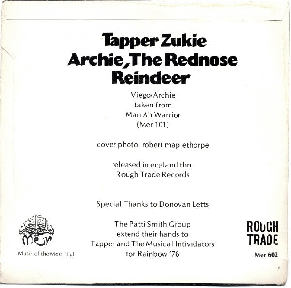 Tapper Zukie : Viego (7")
