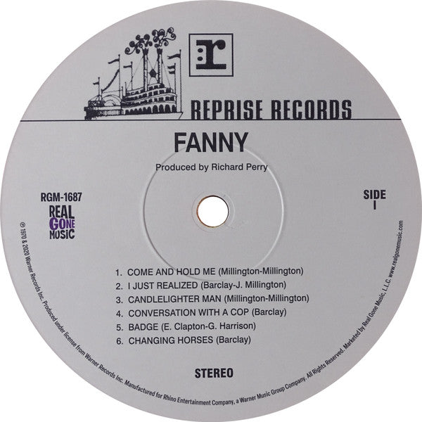 Fanny  ~ Fanny (Vinyl) - Djungel & Jazz