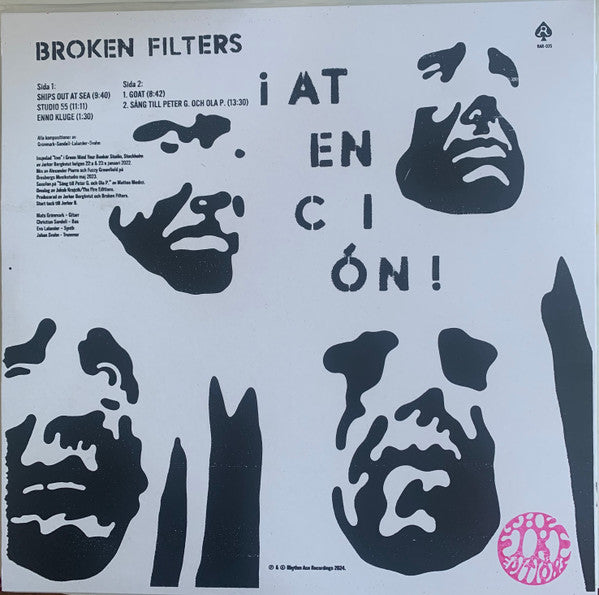 Broken Filters ~ Atencion (Vinyl) - Djungel & Jazz