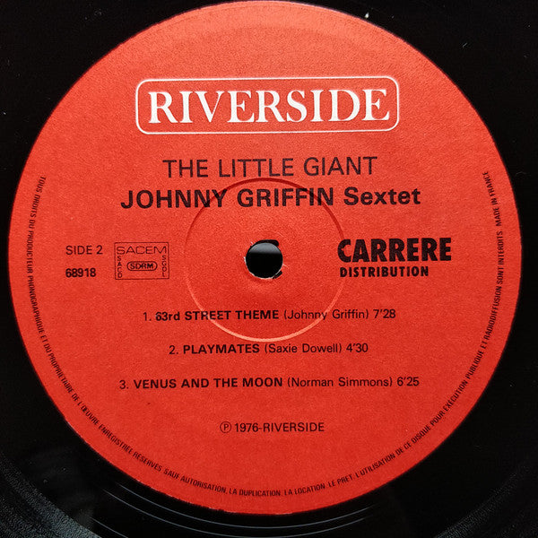 Johnny Griffin ~ The Little Giant (Vinyl) - Djungel & Jazz