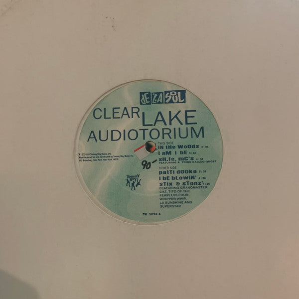 De La Soul : Clear Lake Audiotorium (LP, RE, Unofficial, Bla)