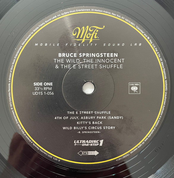 Bruce Springsteen ~ The Wild, The Innocent &  The E Street Shuffle (Vinyl) - Djungel & Jazz