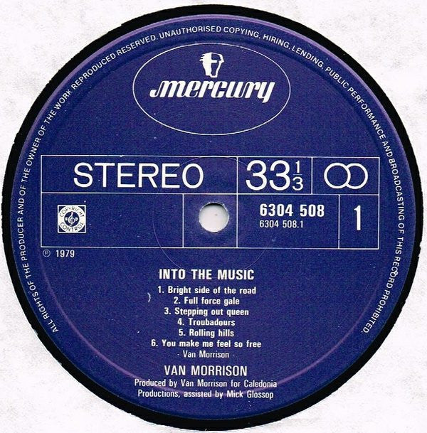 Van Morrison ~ Into The Music (Vinyl) - Djungel & Jazz