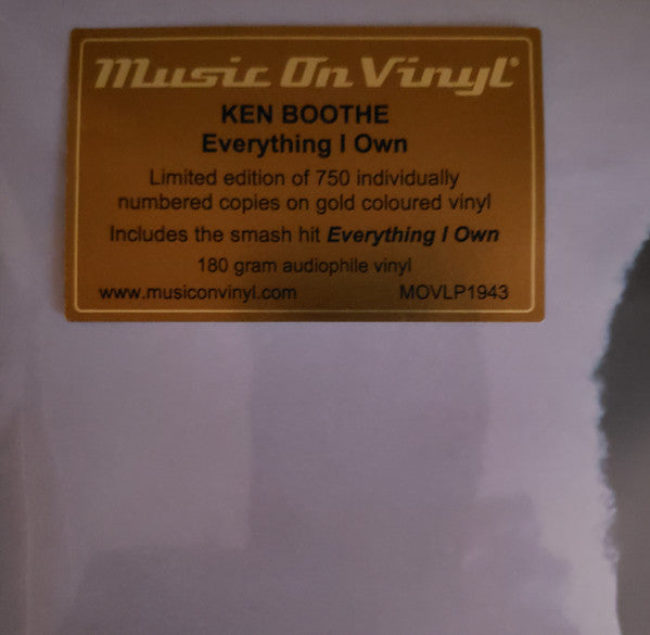 Ken Boothe ~ Everything I Own (Vinyl) - Djungel & Jazz