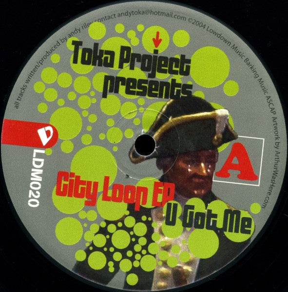 Toka Project : City Loop EP (12", EP)