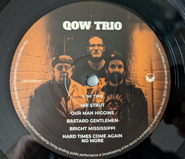 QOW Trio : The Hold Up (LP, 180)