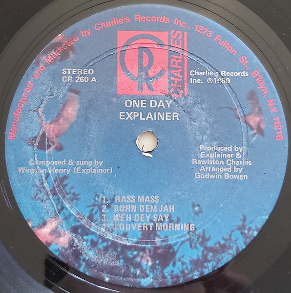 Explainer : One Day (LP, Album, M/Print)