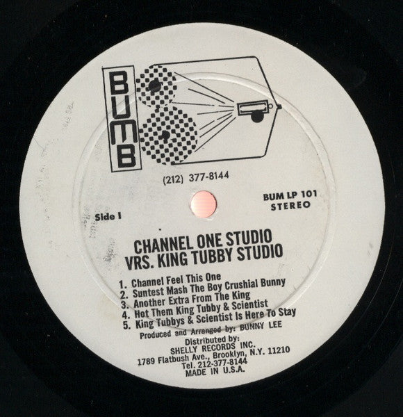 King Tubby Verses Channel One (5) : King Tubby Studio Verses Channel One Studio (LP, Album)