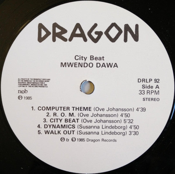 Mwendo Dawa ~ City Beat (Vinyl) - Djungel & Jazz