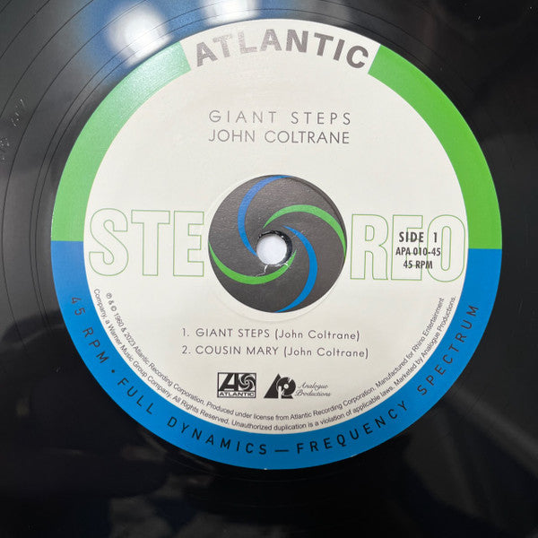 John Coltrane ~ Giant Steps (Vinyl) - Djungel & Jazz