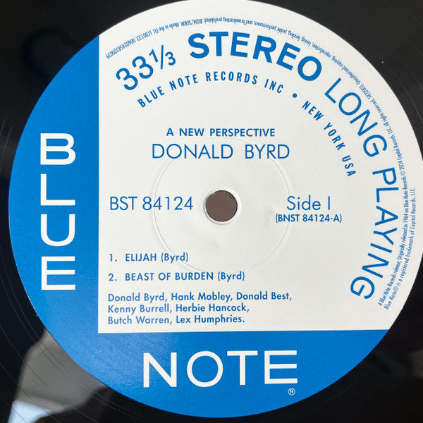 Donald Byrd : A New Perspective (LP, Album, RE, 180)
